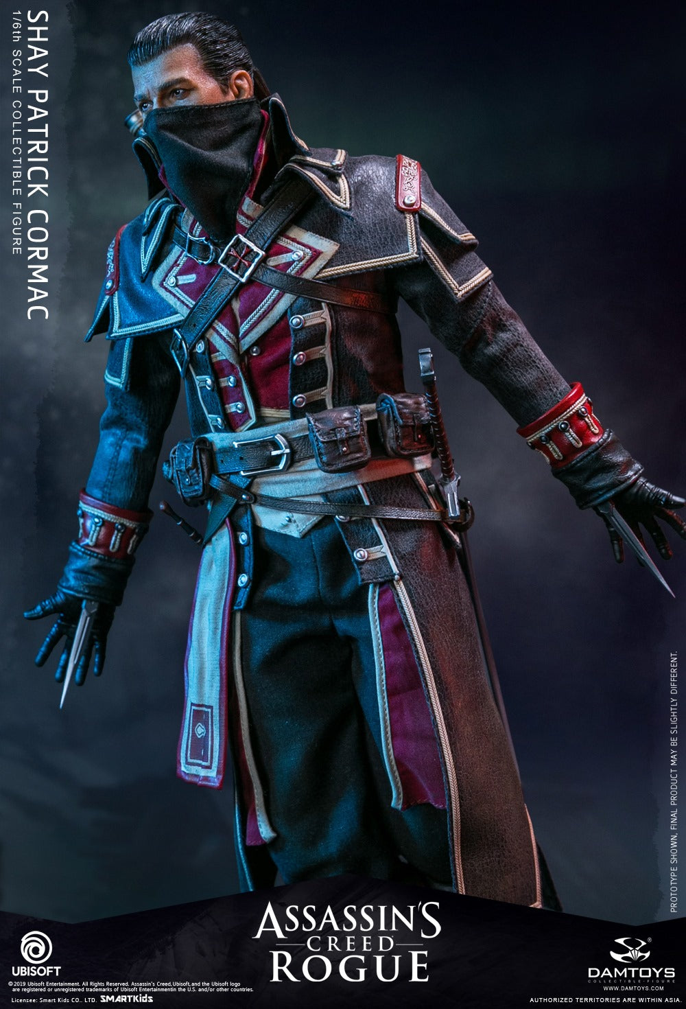 Dam Toys - Assassin&#39;s Creed Rogue - Shay Patrick Cormac (1/6 Scale) - Marvelous Toys