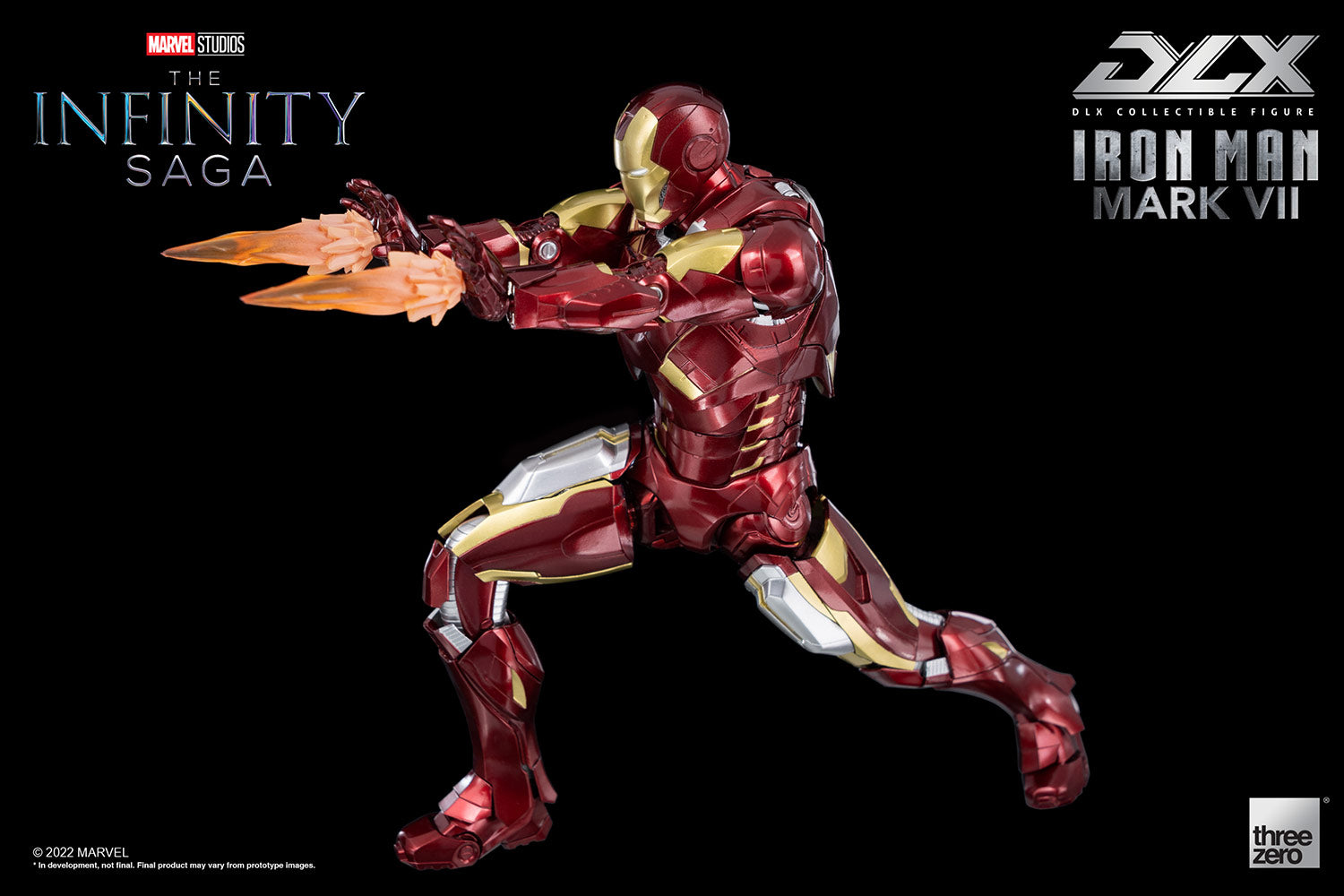 threezero - Marvel Studios: The Infinity Saga - DLX Iron Man Mark VII (7) - Marvelous Toys