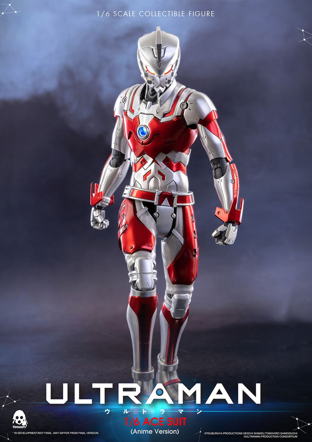 threezero - FigZero - Netflix&#39;s Ultraman - Ultraman Ace Suit (1/6 Scale) - Marvelous Toys