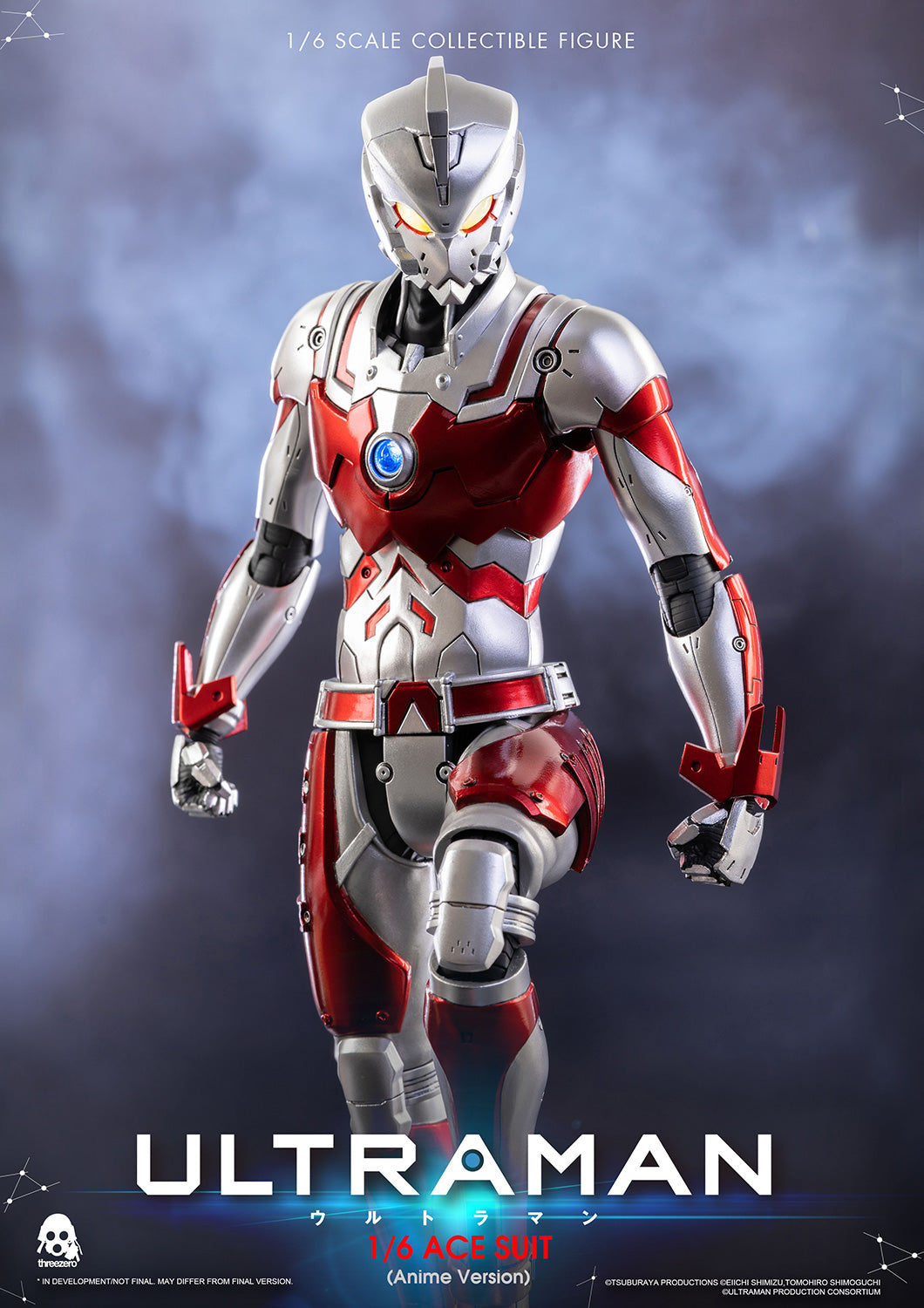 threezero - FigZero - Netflix&#39;s Ultraman - Ultraman Ace Suit (1/6 Scale) - Marvelous Toys