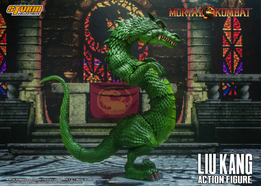 Storm Collectibles - Mortal Kombat VS Series - Liu Kang and Dragon Set (1/12 Scale) - Marvelous Toys