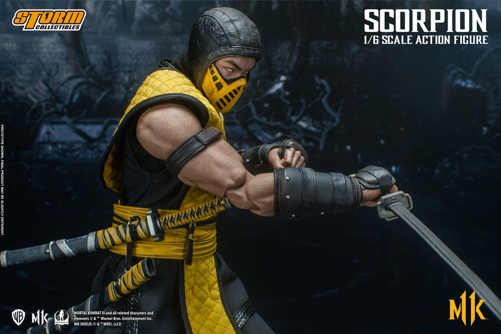 Storm Collectibles - Mortal Kombat 11 - Scorpion (1/6 Scale) - Marvelous Toys