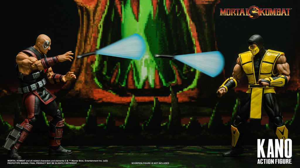 Storm Collectibles - Mortal Kombat - Kano (1/12 Scale) - Marvelous Toys