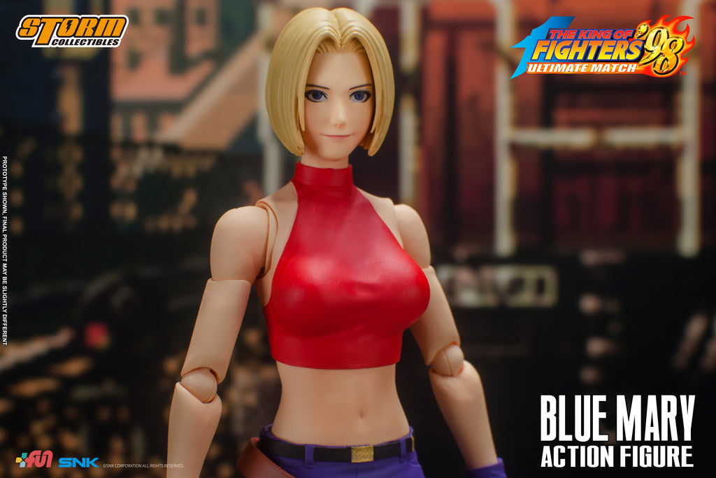 Storm Collectibles - The King of Fighters &#39;98 Ultimate Match - Blue Mary (1/12 Scale) - Marvelous Toys