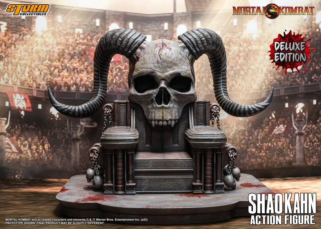 Storm Collectibles - Mortal Kombat - Shao Kahn (Deluxe Ed.) (1/12 Scale) - Marvelous Toys