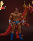Storm Collectibles - Golden Axe - Ax Battler & Red Dragon (1/12 Scale) - Marvelous Toys
