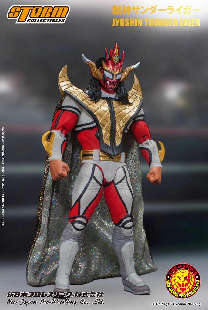 Storm Collectibles - New Japan Pro-Wrestling - Jyushin Thunder Liger 獣神サンダー・ライガー (1/12 Scale) - Marvelous Toys