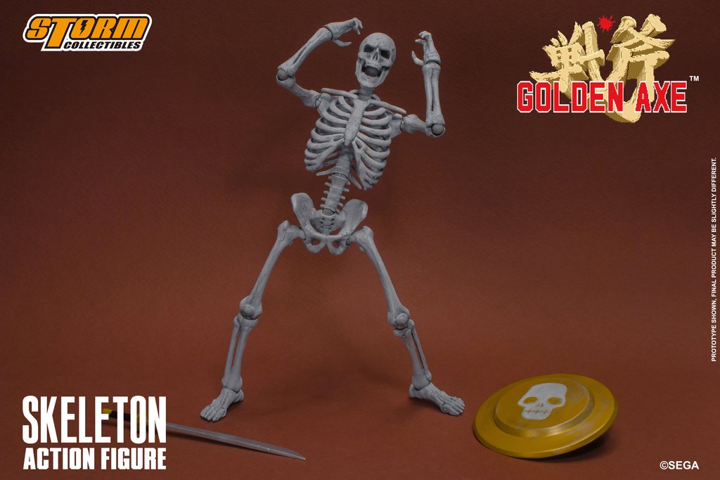 Storm Collectibles - Golden Axe - Skeleton (2-Pack) (1/12 Scale) - Marvelous Toys