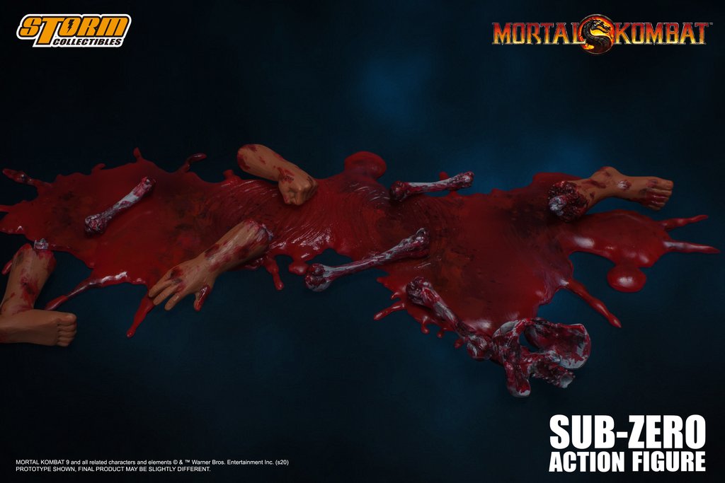 Storm Collectibles - Mortal Kombat 3 VS Series - Sub-Zero (Unmasked) - Marvelous Toys