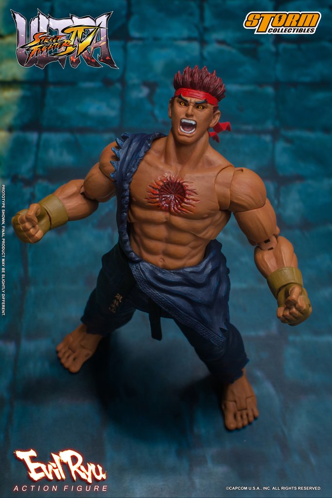 Storm Collectibles - Ultra Street Fighter IV - Evil Ryu - Marvelous Toys