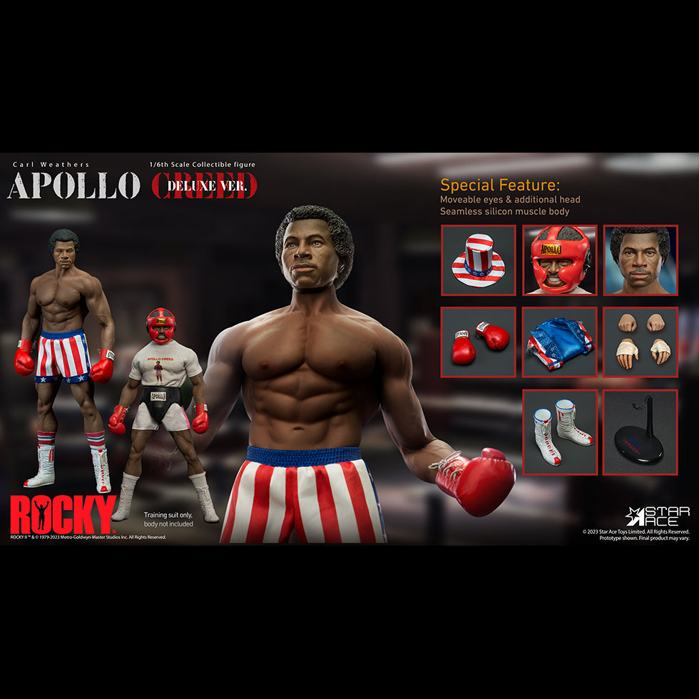 Star Ace Toys - Rocky II (1979) - Apollo Creed 1.0 (Deluxe Ver.)