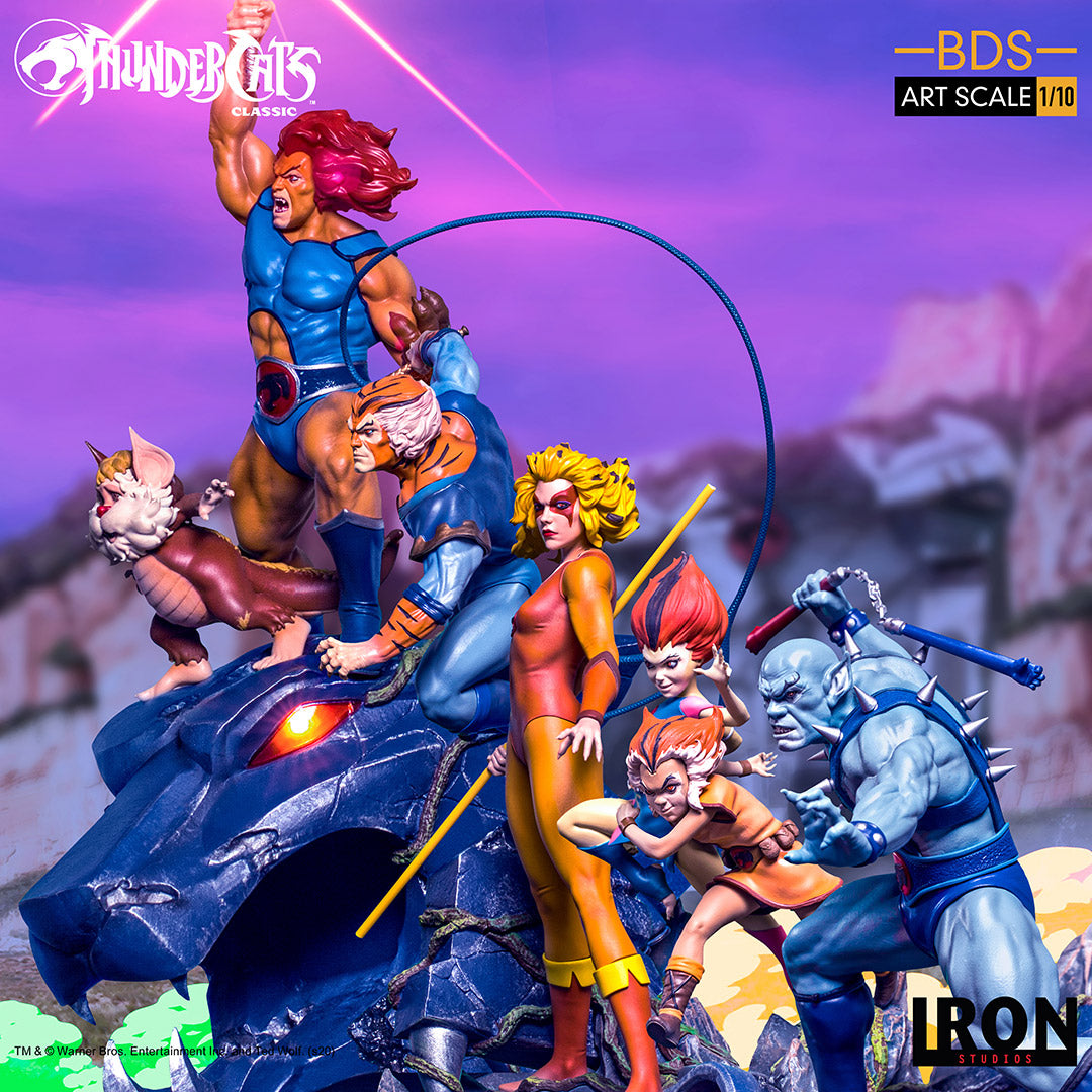 Iron Studios - BDS Art Scale 1:10 - ThunderCats - WilyKit &amp; WilyKat - Marvelous Toys