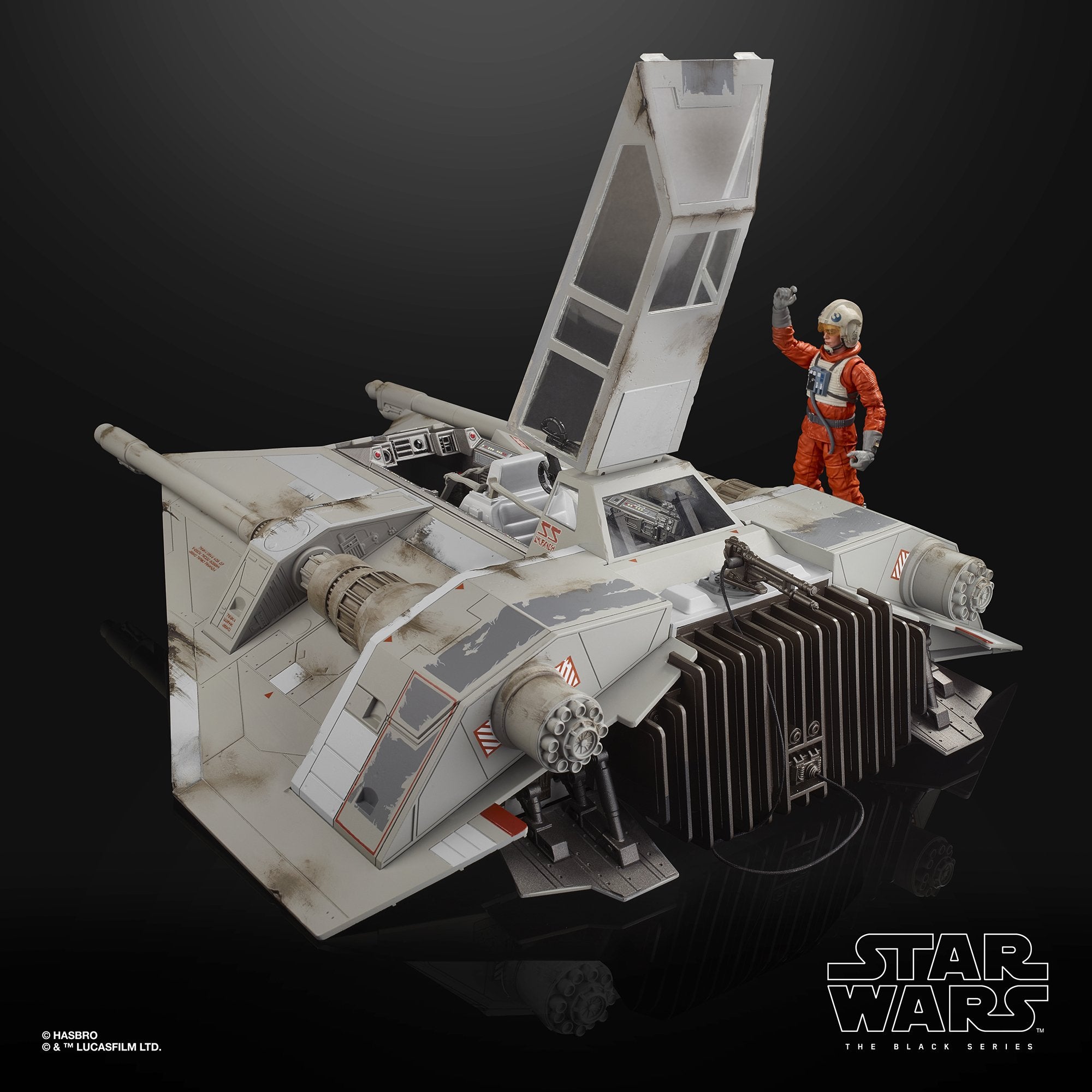 Hasbro - Star Wars: The Black Series - The Empire Strikes Back - Snowspeeder & Dak Ralter