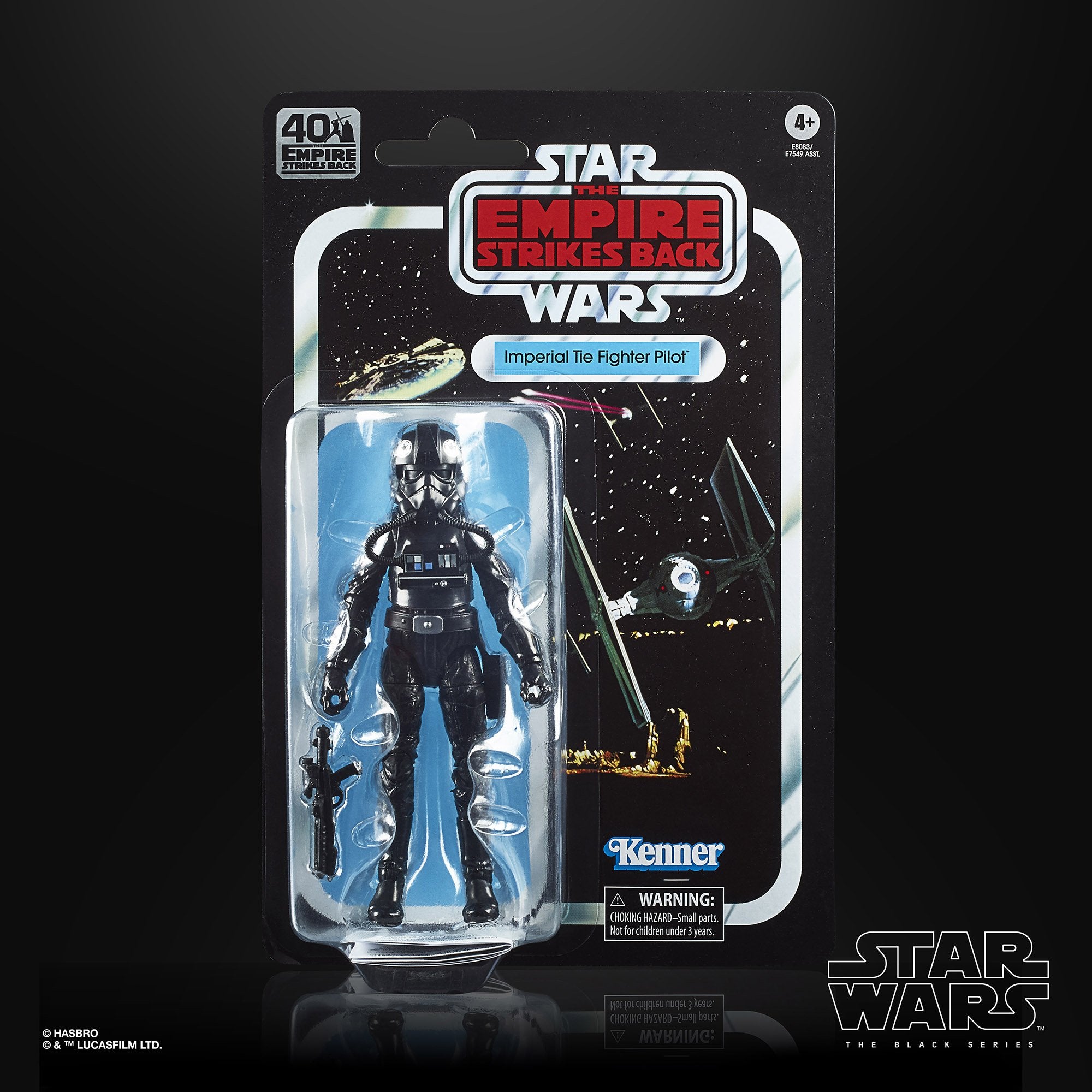 Hasbro - Star Wars: The Black Series - 40th Anniversary - Set of 5 (Hoth Rebel Soldier, Lando Calrissian, TIE Fighter Pilot, Luke Skywalker, R2-D2) - Marvelous Toys