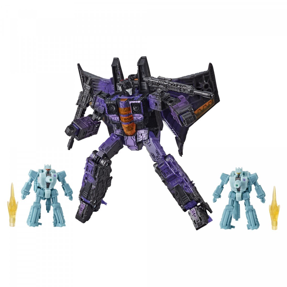 Hasbro - Transformers Generations - War for Cybertron: Trilogy - Voyager - Megatron &amp; Hotlink (2-Pack) - Marvelous Toys