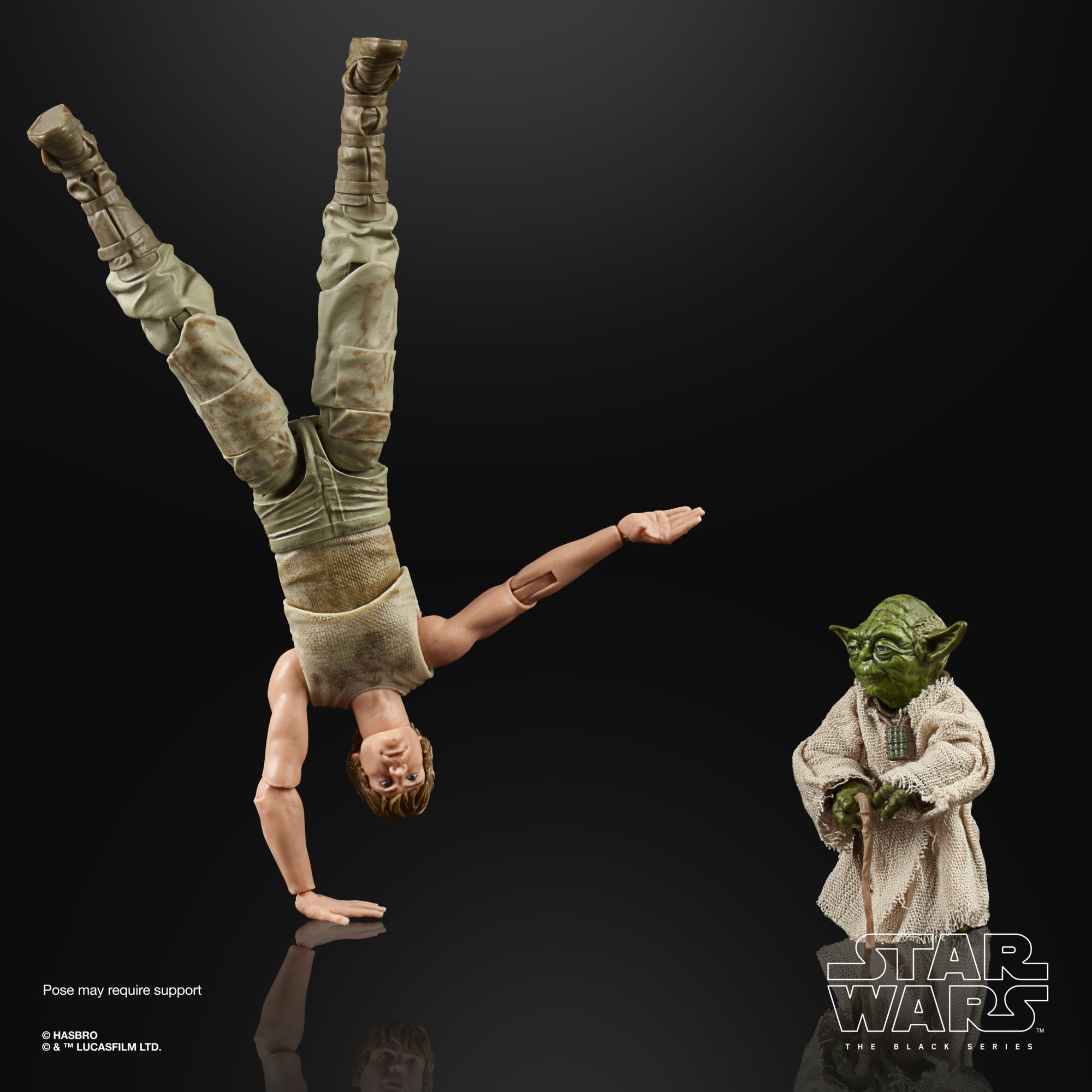 Hasbro - Star Wars: The Black Series - Luke Skywalker &amp; Yoda (Jedi Training) - Marvelous Toys