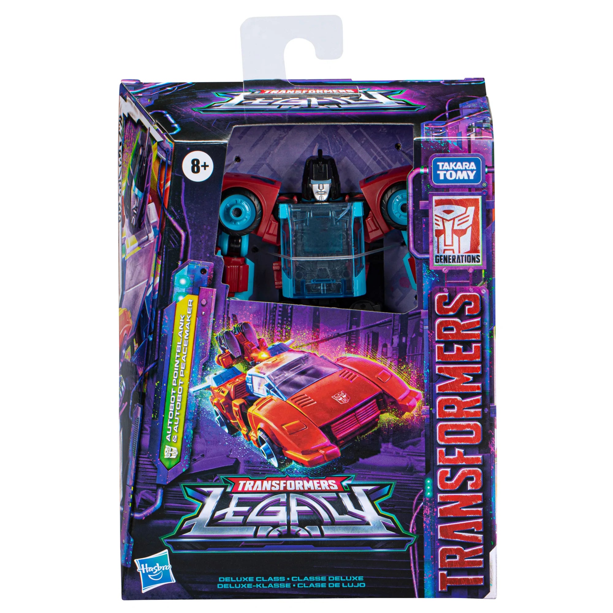 Hasbro - Transformers Generations Legacy - Deluxe Wave 3 - Autobot Pointblank & Peacemaker