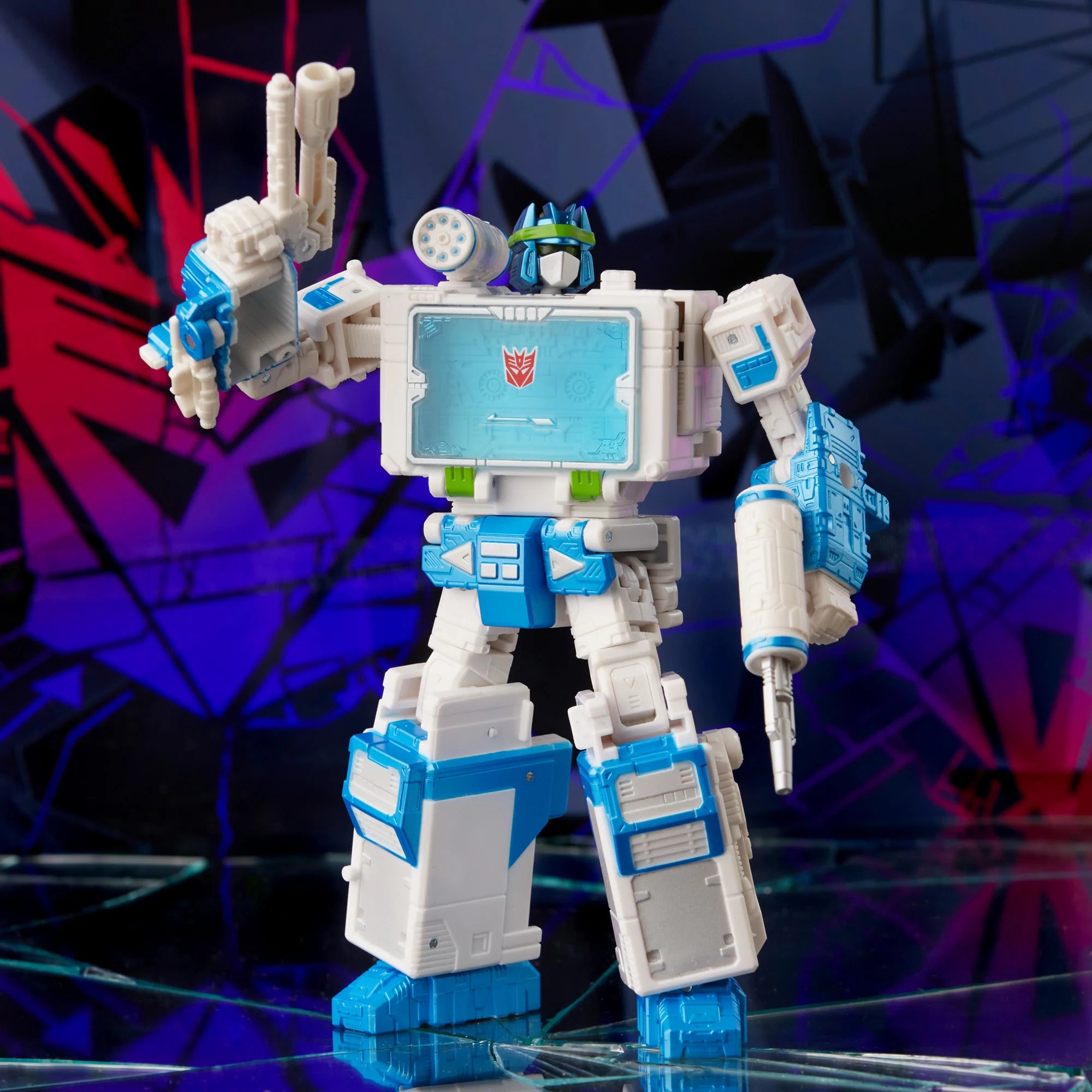 Hasbro - Transformers Generations - Shattered Glass - Decepticon Soundwave, Laserbeak & Ravage Boxset - Marvelous Toys
