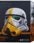 Hasbro - Star Wars: The Black Series - The Mandalorian - Artillery Stormtrooper 1:1 Scale Wearable Electronic Helmet - Marvelous Toys
