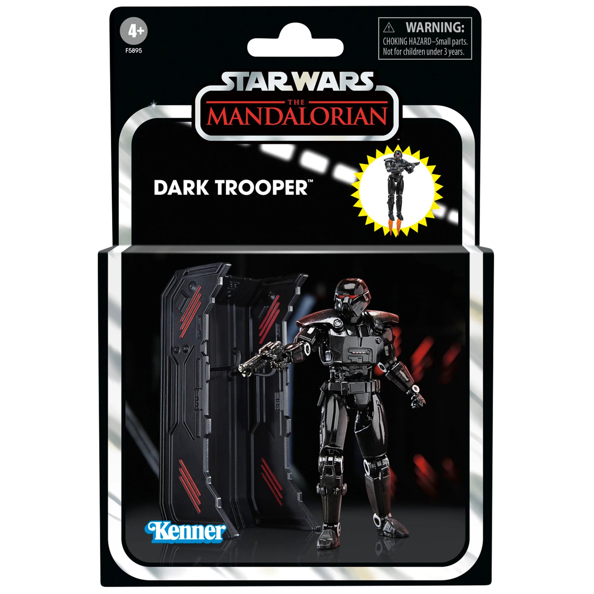 Hasbro - Star Wars: The Vintage Collection Deluxe - 3.75" Figure - The Mandalorian - Dark Trooper - Marvelous Toys