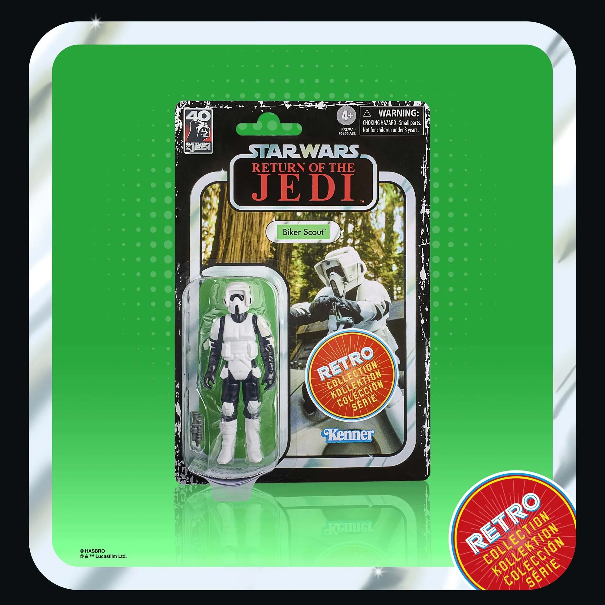 Hasbro - Star Wars Retro Collection - Biker Scout - Marvelous Toys