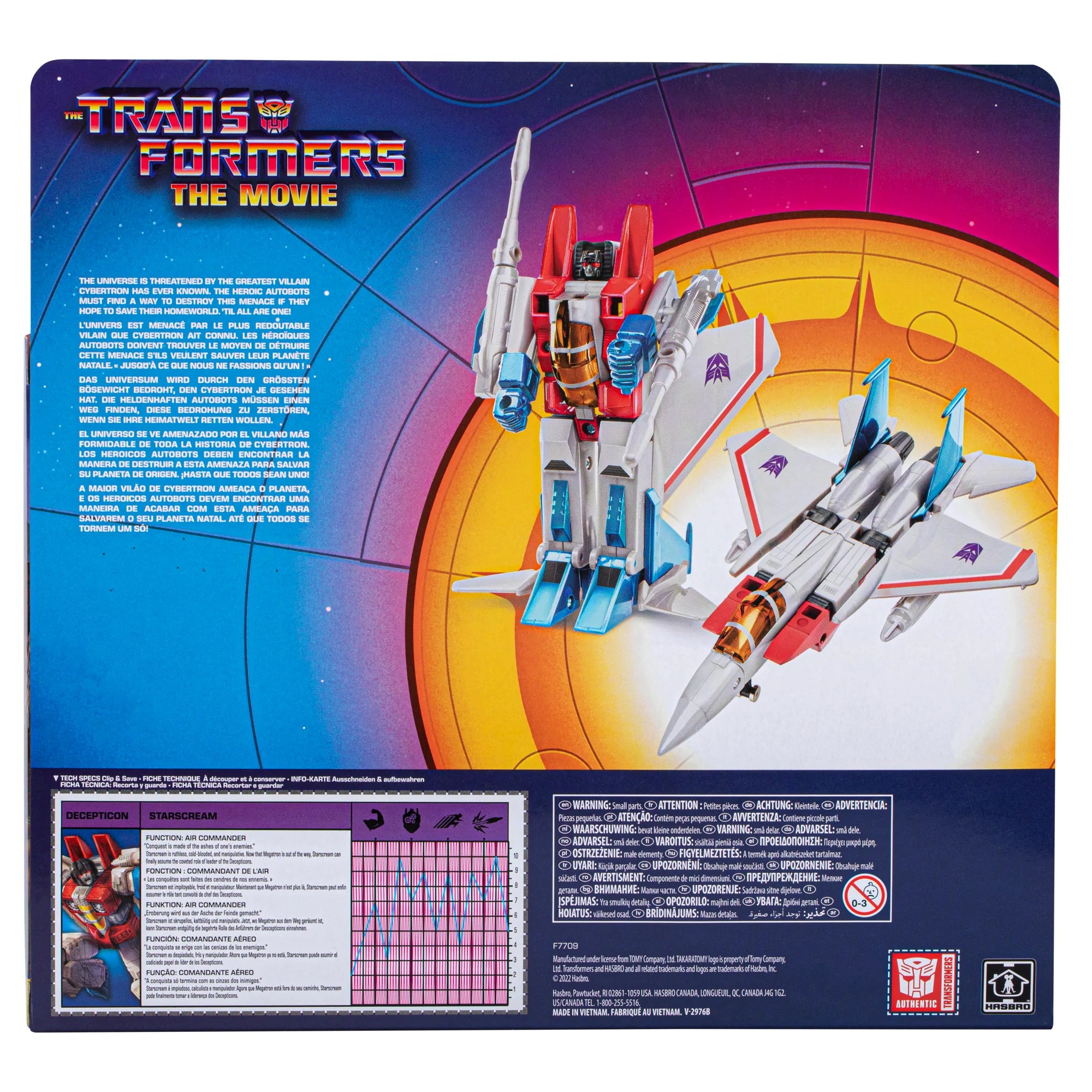 Hasbro - Transformers Retro Collection - The Transformers: The Movie - Starscream - Marvelous Toys