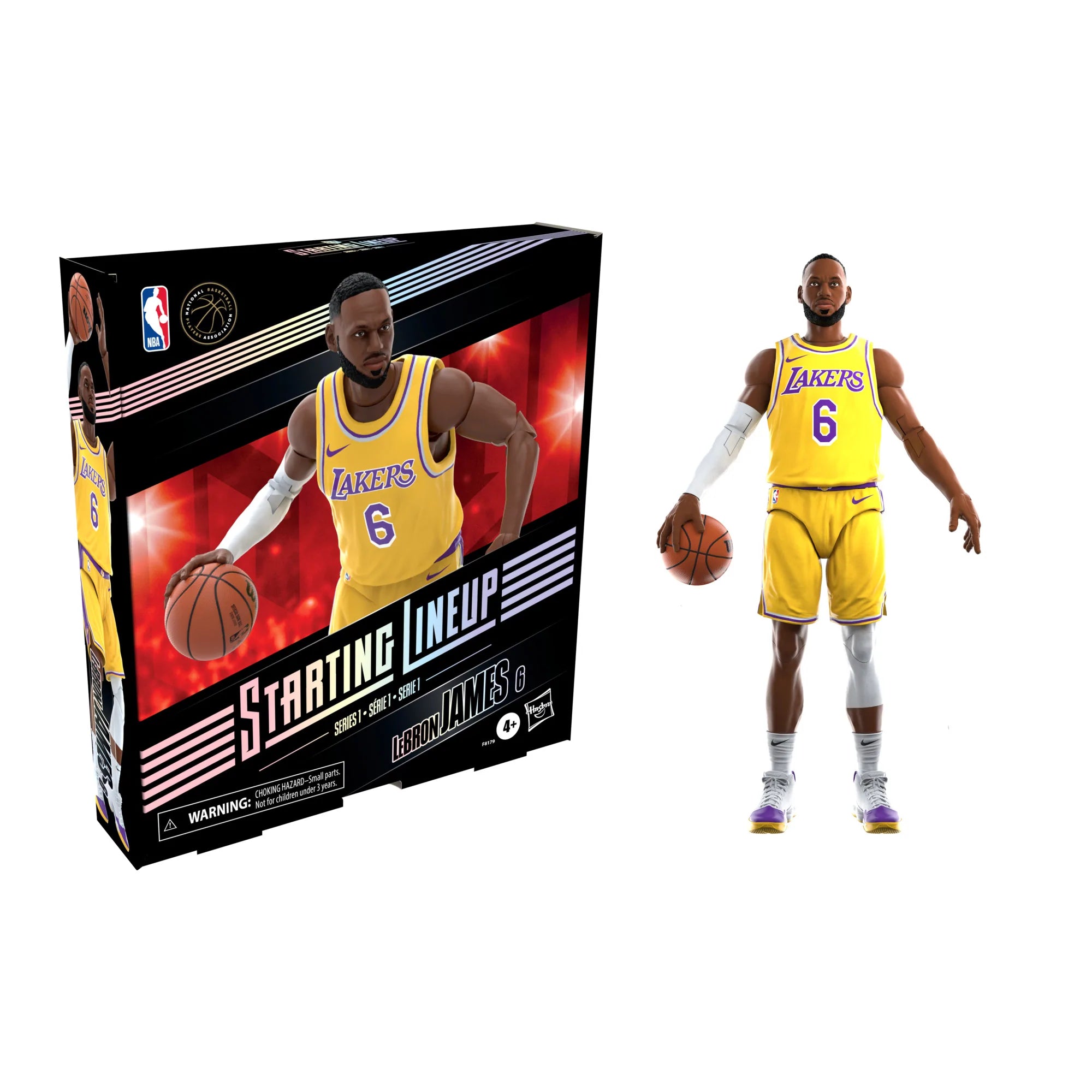 Hasbro - Starting Lineup Series 1 - NBA - LeBron James - Marvelous Toys