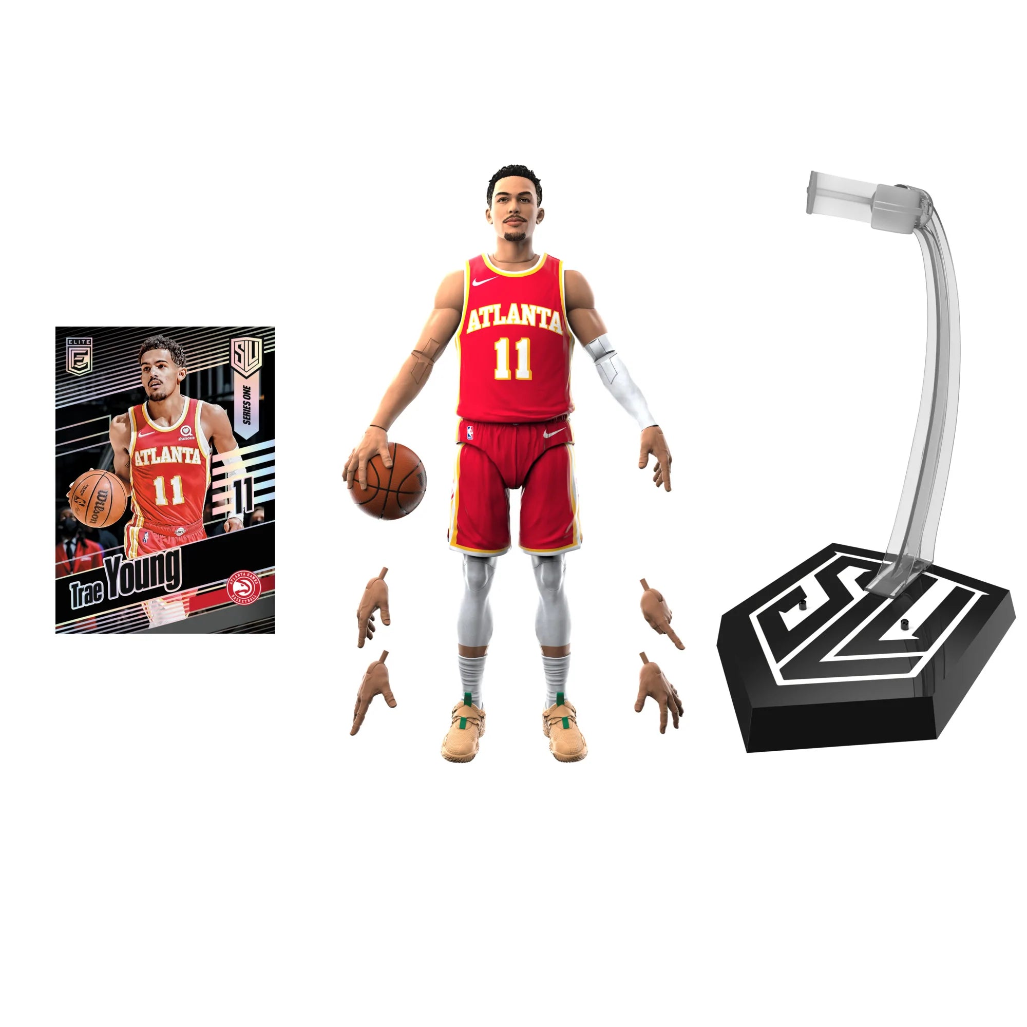 Hasbro - Starting Lineup Series 1 - NBA - Trae Young - Marvelous Toys
