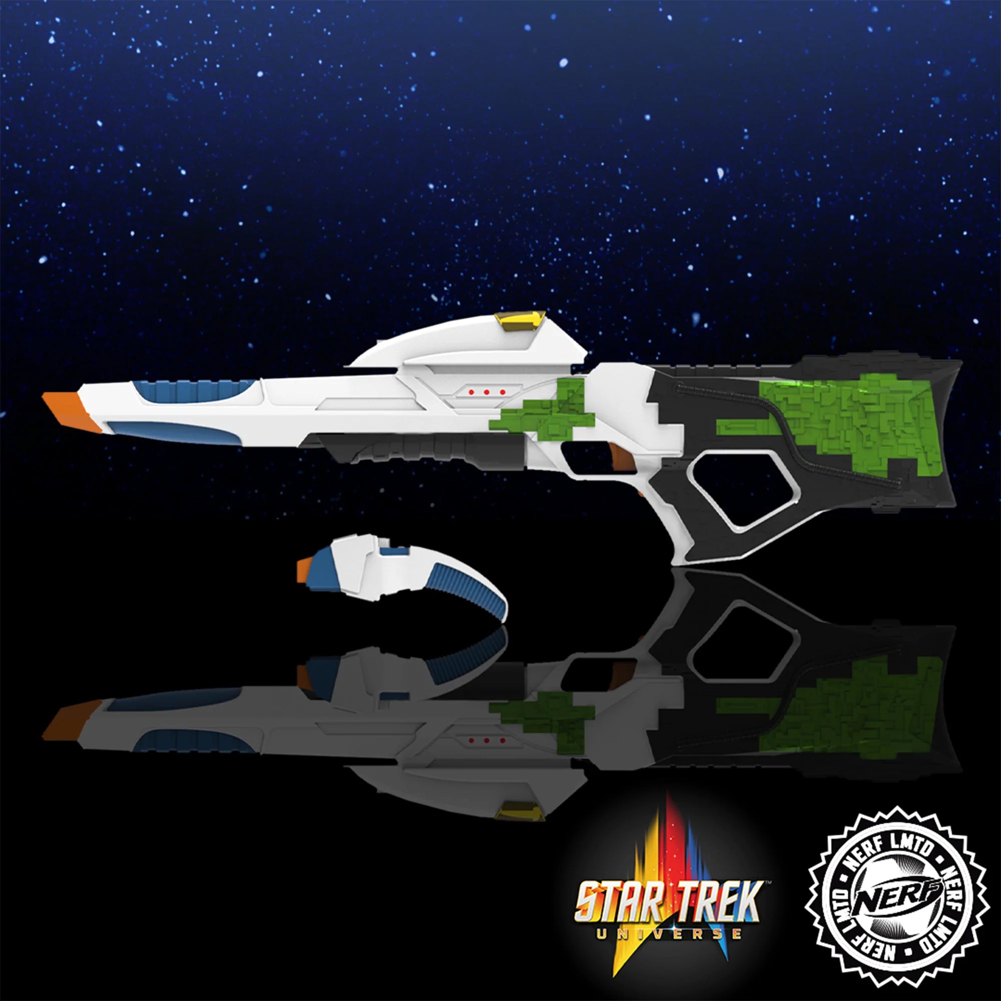 Hasbro - NERF LMTD - Star Trek: The Next Generation - Starfleet Type 3 & Type 2 Phaser Blasters
