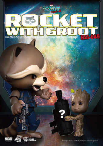 Egg Attack Action - EAA-049 - Guardians of the Galaxy Vol. 2 - Rocket Raccoon with Baby Groot