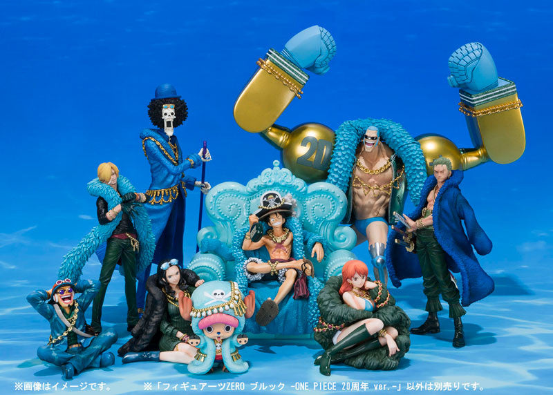 Figuarts ZERO - One Piece - Brook (20th Anniversary Ver.) - Marvelous Toys