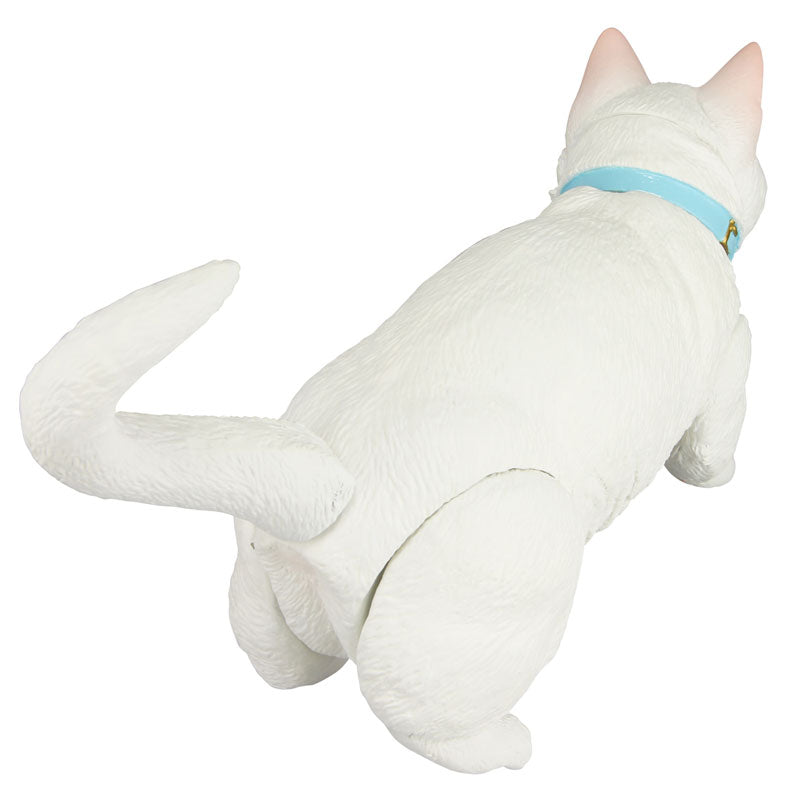 Kaiyodo - Sofubi Toy Box 016B - White Munchkin Cat