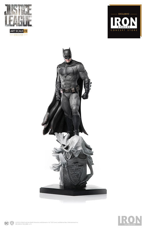 Iron Studios - Justice League - 1:10 Art Scale Statue - Batman Deluxe Exclusive Version - Marvelous Toys