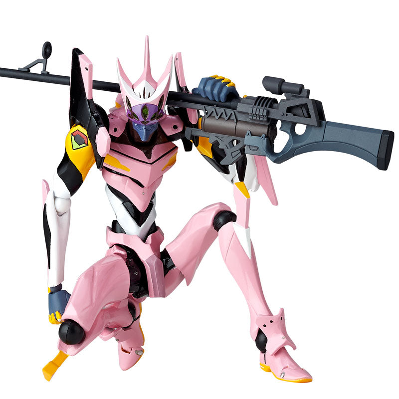 Kaiyodo Revoltech - Evangelion Evolution EV-012 - EVA Unit-08 Alpha Utility Model (WILLE Custom) - Marvelous Toys