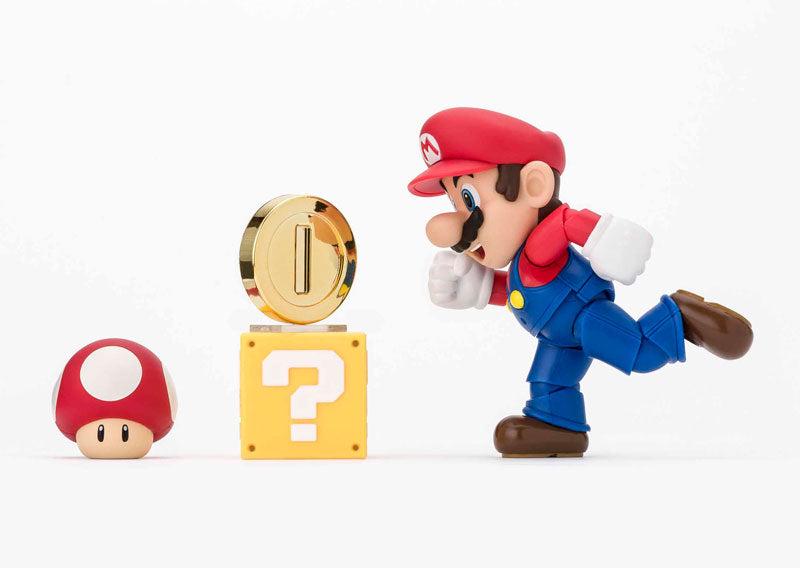 S.H.Figuarts - Super Mario Brothers - Mario (New Package Ver.)