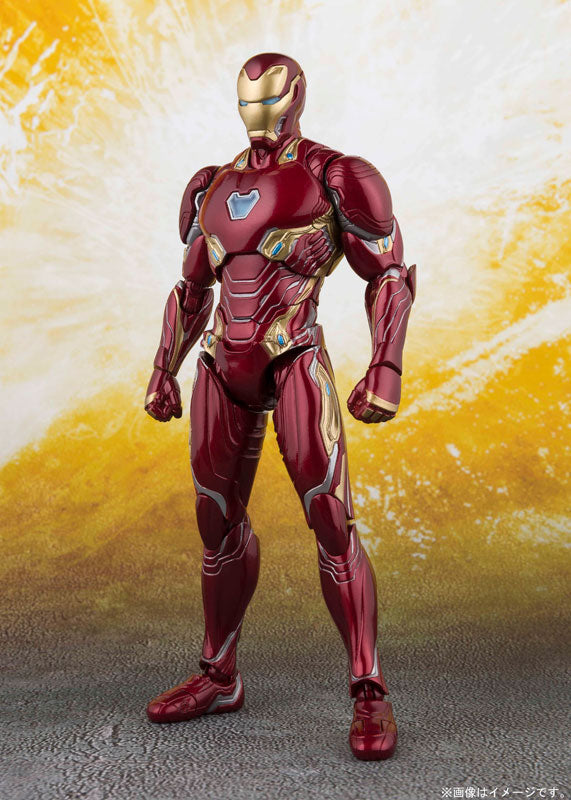 S.H.Figuarts - Avengers: Infinity War - Iron Man Mark 50 & Tamashii Stage (Infinity War Ver.) (TamashiiWeb Exclusive) - Marvelous Toys