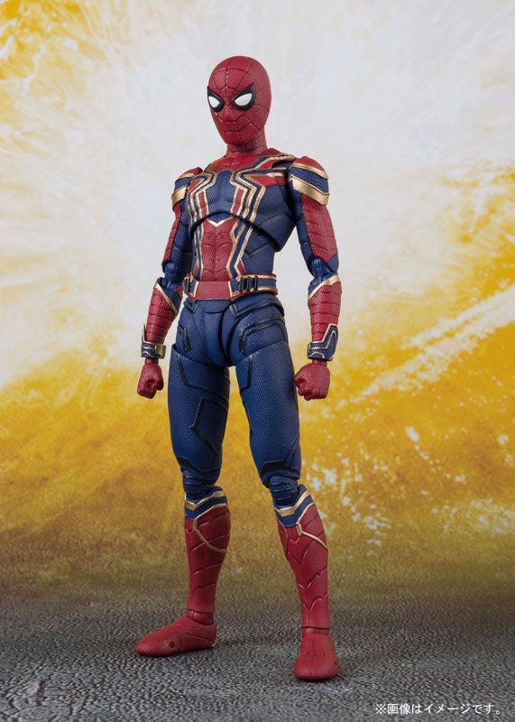 S.H.Figuarts - Avengers: Infinity War - Iron Spider &amp; Tamashii Stage (Infinity War Ver.) (TamashiiWeb Exclusive) - Marvelous Toys