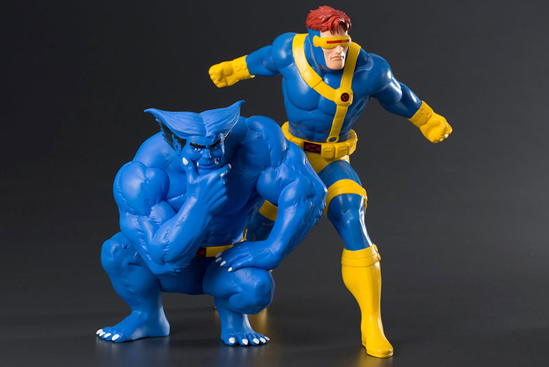 Kotobukiya - ARTFX+ - Marvel Universe - X-Men 1992 - Cyclops &amp; Beast 2-Pack (1/10 Scale) - Marvelous Toys
