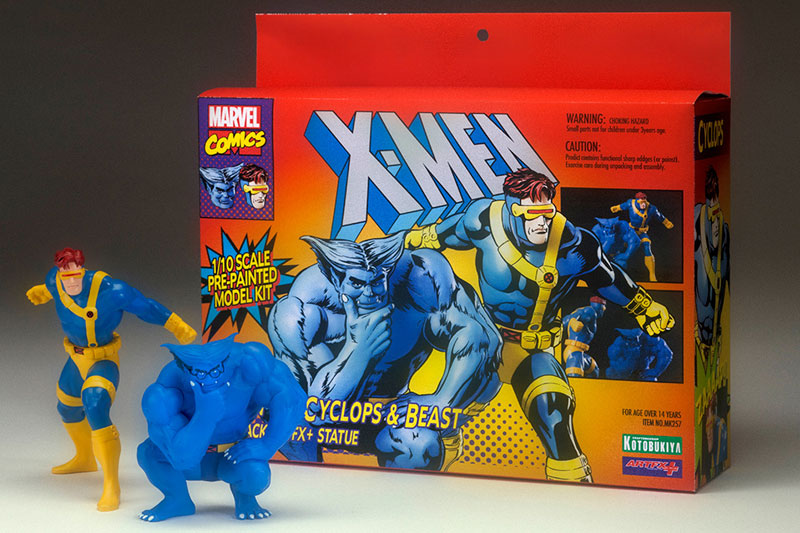 Kotobukiya - ARTFX+ - Marvel Universe - X-Men 1992 - Cyclops &amp; Beast 2-Pack (1/10 Scale) - Marvelous Toys