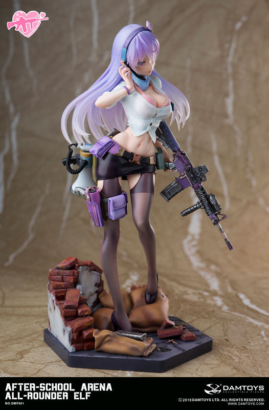 DamToys - After-School Arena - First Shot: All-Rounder Elf (1/7 Scale) - Marvelous Toys