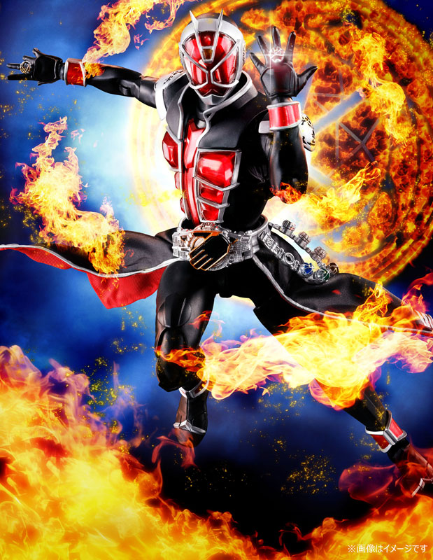 S.H.Figuarts - Kamen Rider - Masked Rider Wizard Flame Style (Shinkocchou Seihou) - Marvelous Toys
