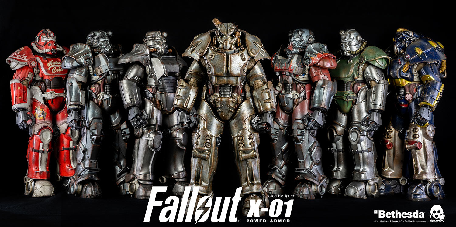ThreeZero - Fallout 4 - X-01 Power Armor (1/6 Scale) - Marvelous Toys
