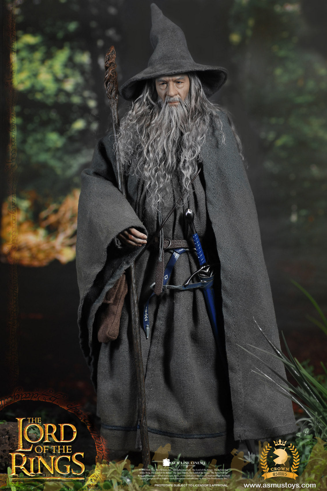 Asmus Toys - The Lord of the Rings - The Crown Series - Gandalf (1/6 Scale) - Marvelous Toys