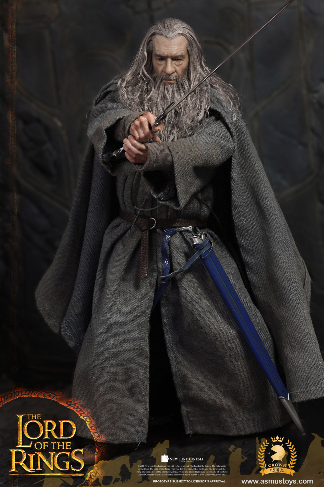 Asmus Toys - The Lord of the Rings - The Crown Series - Gandalf (1/6 Scale) - Marvelous Toys