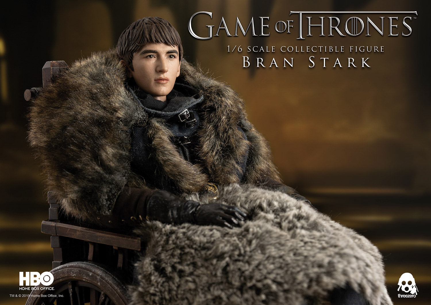 ThreeZero - Game of Thrones - Bran Stark (Deluxe) (1/6 Scale) - Marvelous Toys