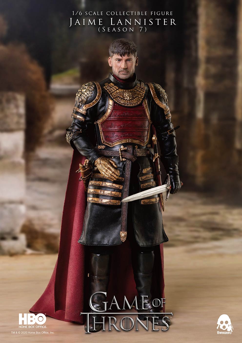 Threezero - Game of Thrones - Jaime Lannister (Season 7) (1/6 Scale) - Marvelous Toys