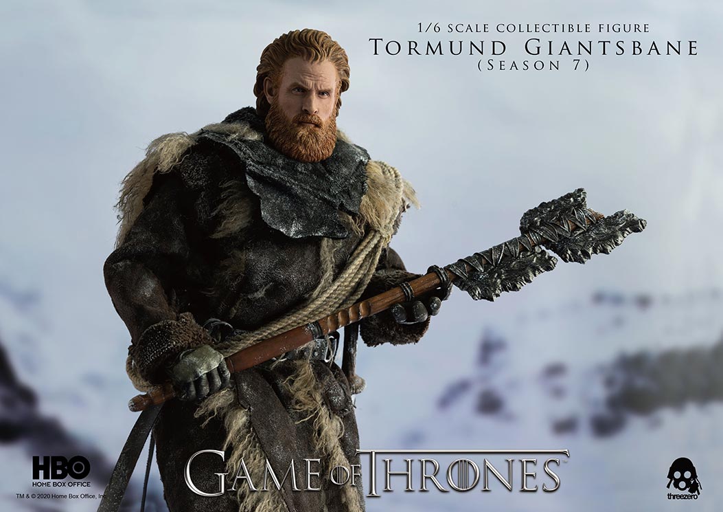 ThreeZero - Game of Thrones - Tormund Giantsbane (1/6 Scale) - Marvelous Toys