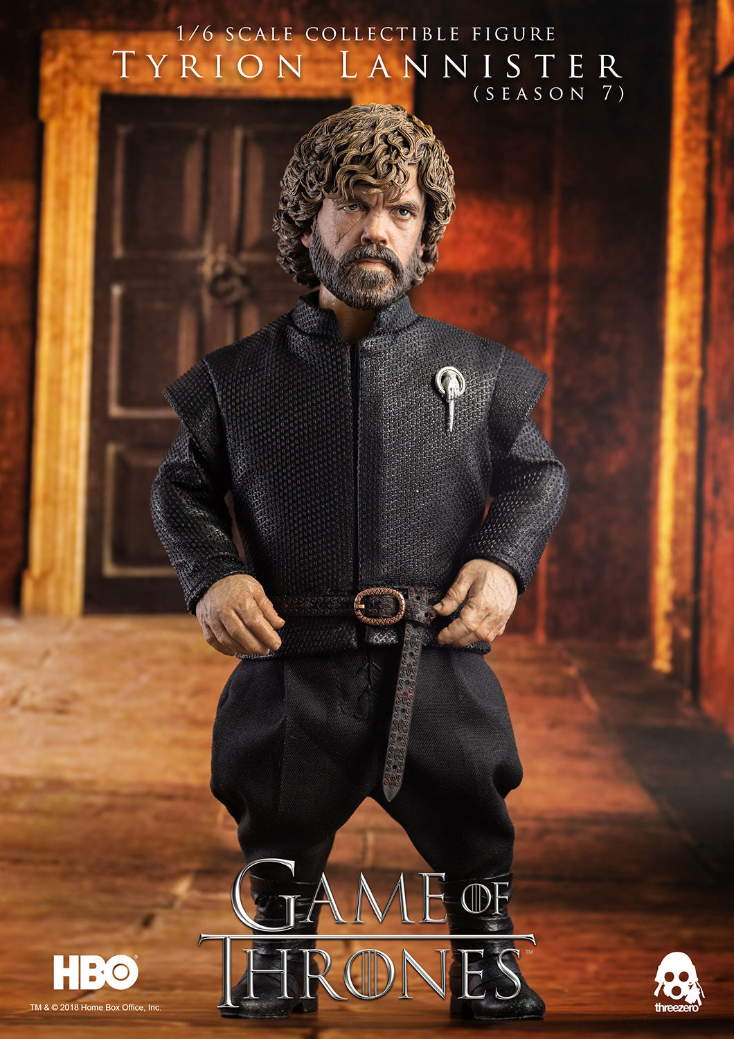 ThreeZero - Game of Thrones - Tyrion Lannister (Season 7)(Deluxe)(1/6 Scale) - Marvelous Toys