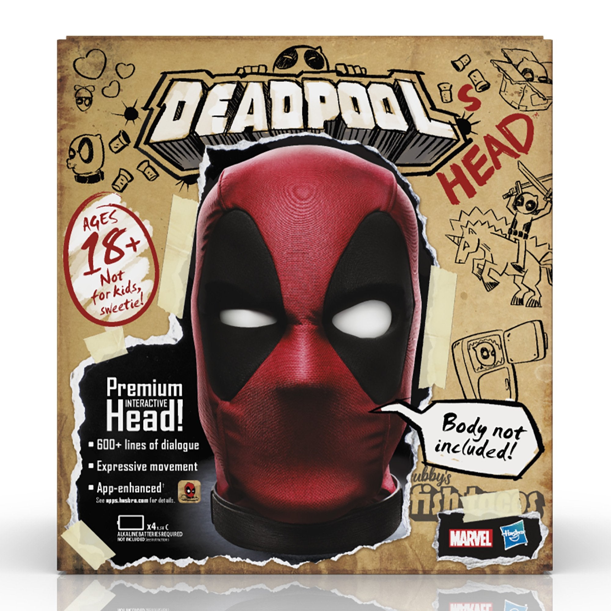 Hasbro - Marvel Legends - Premium Intereactive Deadpool Head - Marvelous Toys