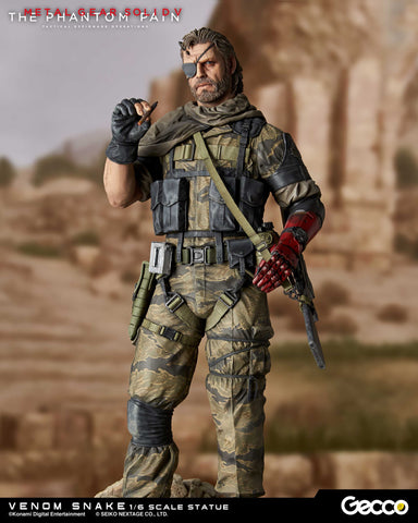 Gecco - Metal Gear Solid V: The Phantom Pain - Venom Snake 1/6 Scale Statue - Marvelous Toys - 1